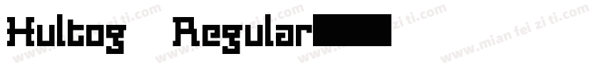 Hultog Regular字体转换